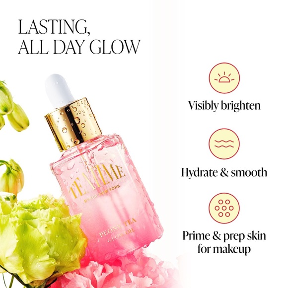 *NIB* BYROE Peony Tea Glow Oil, 1.01 FL. OZ. - Picture 2 of 13